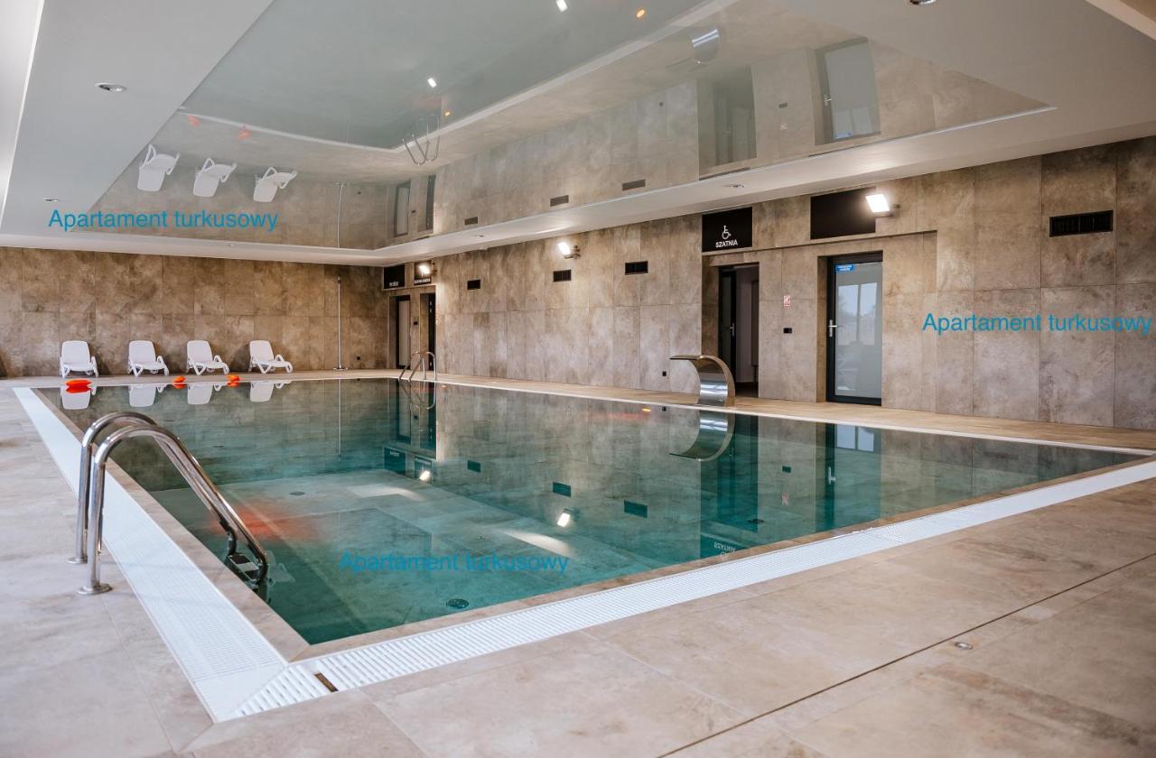 Apartament Turkusowy - Basen, Sauna, Klimatyzacja Dziwnów エクステリア 写真